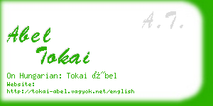 abel tokai business card